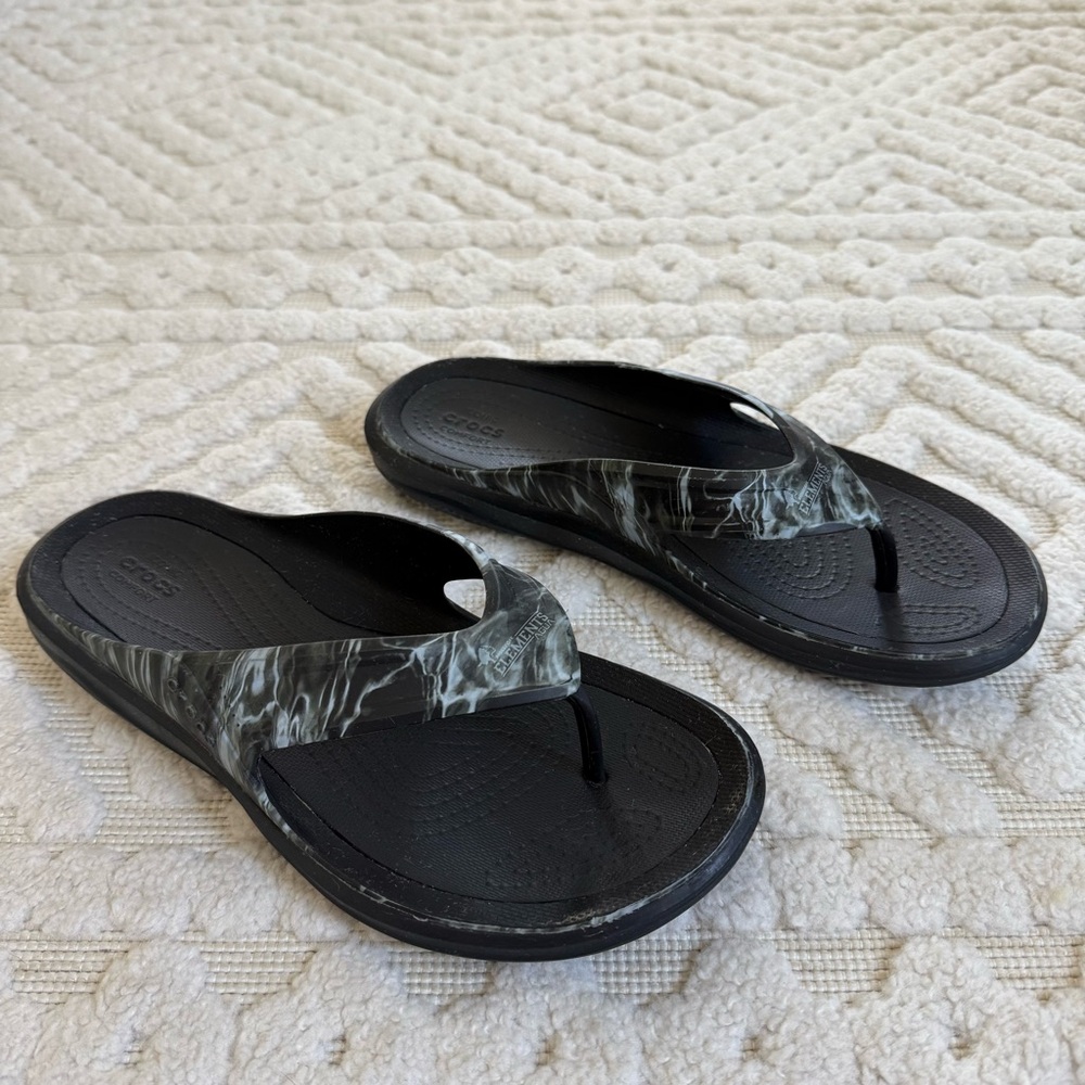 Crocs Modi Sport Mossy Oak Elements Flip Flop Thong Sandals Shoes 205922 Mens 7